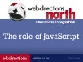 The Role Of Java Script