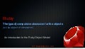The Ruby Object Model by Rafael Magana