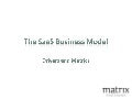 The SaaS business model