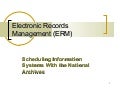 The Scheduling Of Information Systems 2
