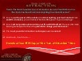 The secret to the law of attraction
