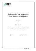 Collaborative and transparent Free Software development