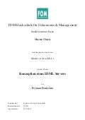 Konzeption eines IDML Servers