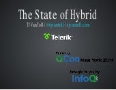 The state of hybrid mobile development