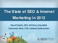 The State of SEO and Internet Marketing in 2012