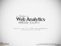 The State of Web Analytics in Middle East 2012 Survey Results