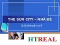 THE SUN CITY - DỰ ÁN ĐẤT NỀN MỚI TẠI NHÀ BÈ.