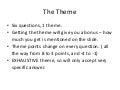 Theme round for Nihilanth 2010 India quiz.