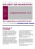 The times are a changing   why aren't organisations