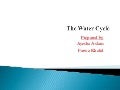 The water cycle