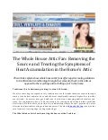 The whole house attic fan removing the source and treating the symptoms of heat accumulation in the home’s attic