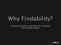 The Why and How of Findability