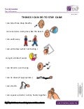 TAP Social Guide - Things I Can Do To Stay Calm
