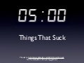 Things that suck copy