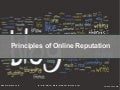Principles of Building an Online Reputation