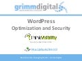 WordPress Optimization & Security - ThinkVisibility 2012, Leeds