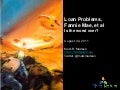 Loans and Debts and Data: Data Exploration Corner slides