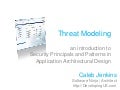 Threat Modeling - Writing Secure Code