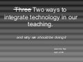 Wikis and Blogs in education