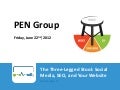 PEN Group: The Three-Legged Stool: Social Media, SEO, and Your Website