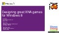 Microsoft Windows 8 Monogame Gaming Three Thing Game