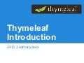 Thymeleaf Introduction