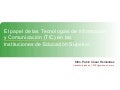 El papel de las TIC en las IES