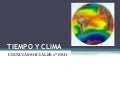 Tiempo y clima