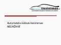 Autotiesinimas