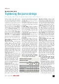 Tightening The Purse Strings
