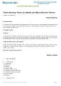 Timber Housing: France  (Le March� des Maisons Bois en France )
