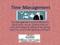 Time management