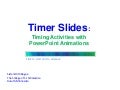 Countdown Timer Slides in PowerPoint