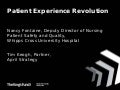 Nancy Fontaine and Tim Keogh on the patient experience revolution at Whipps Cross