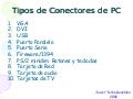 Tipos de conectores de PC