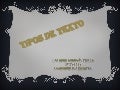 Tipos de texto