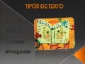 Tipos de texto leo y e