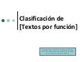 Tipos de texto por función 2