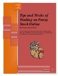 Tips and tricks of  trading on penny stock online