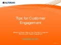 Tips For Customer Engagement