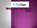 Tips memilih jasa cleaning service