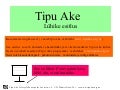 Kogukonna arengust: Tipu Ake