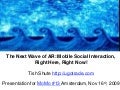 Tish Shute - the next wave of AR