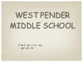 Title I Parent Meeting WPMS