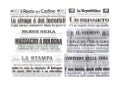 La strage di Bologna: i titoli dei giornali