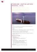Turbine Installation Vessel