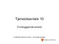 Tjenesteavtale 10 av Leif Vonen