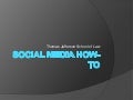 Social Media 101, tailored to Thomas Jefferson School of Law