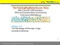 Psychology of Growing a Large Social Learning Community