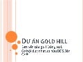 ĐẤT NỀN GOLD HILL